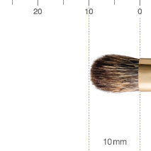 アイシャドーブラシ（トライアングル）B-ES-11 - BISYODO - 画像 (3)